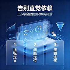 玉溪建站-告别直觉依赖：三步学会数据驱动网站运营